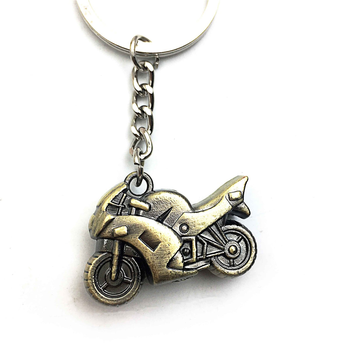 Fashion Metal 3D Motorcycle Keychain Car Key Chain Ring Holder Keyfob – HTT  Motor