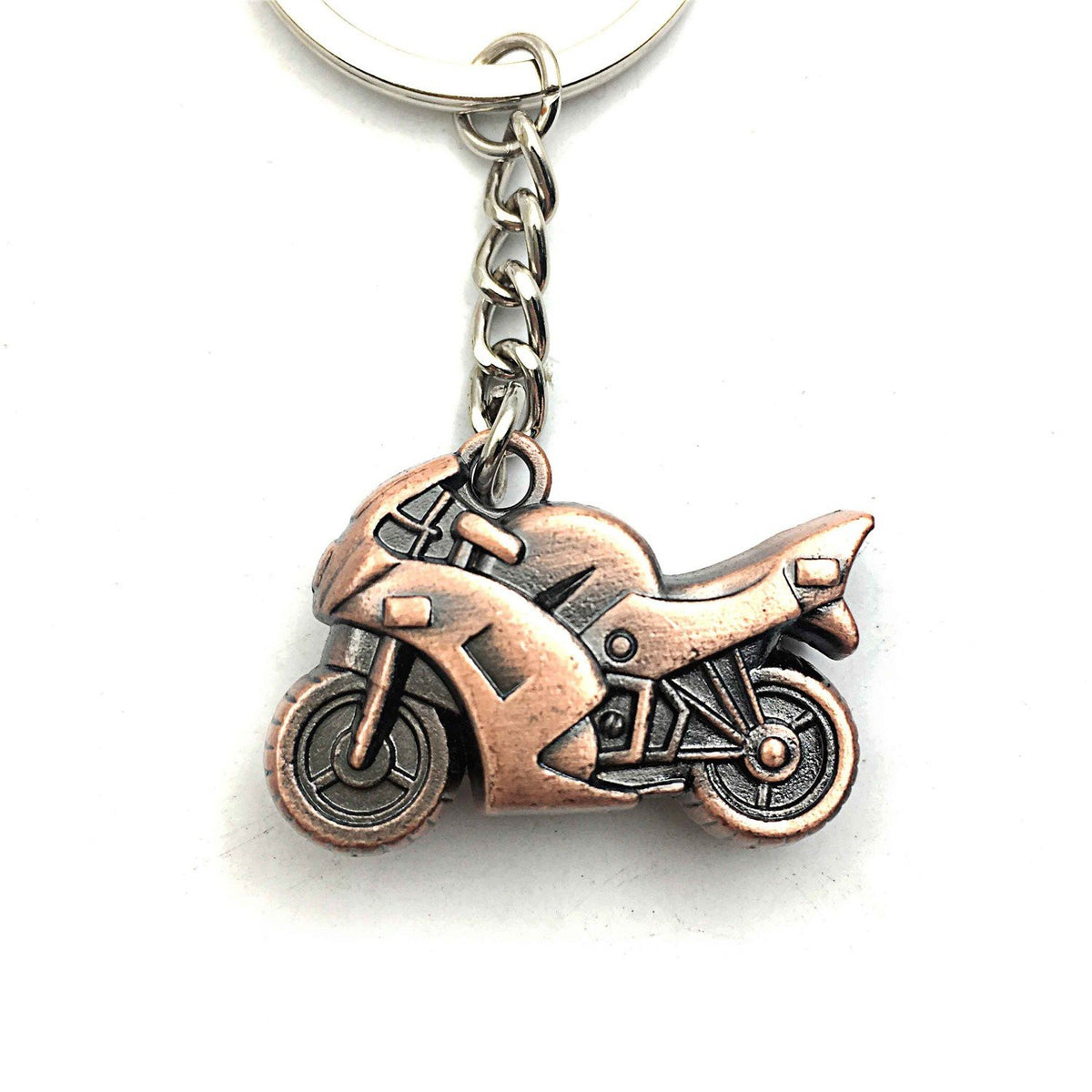 Wheel hub Key Chain Motorcycle Car Bicycle Keyring Ring Keyfob