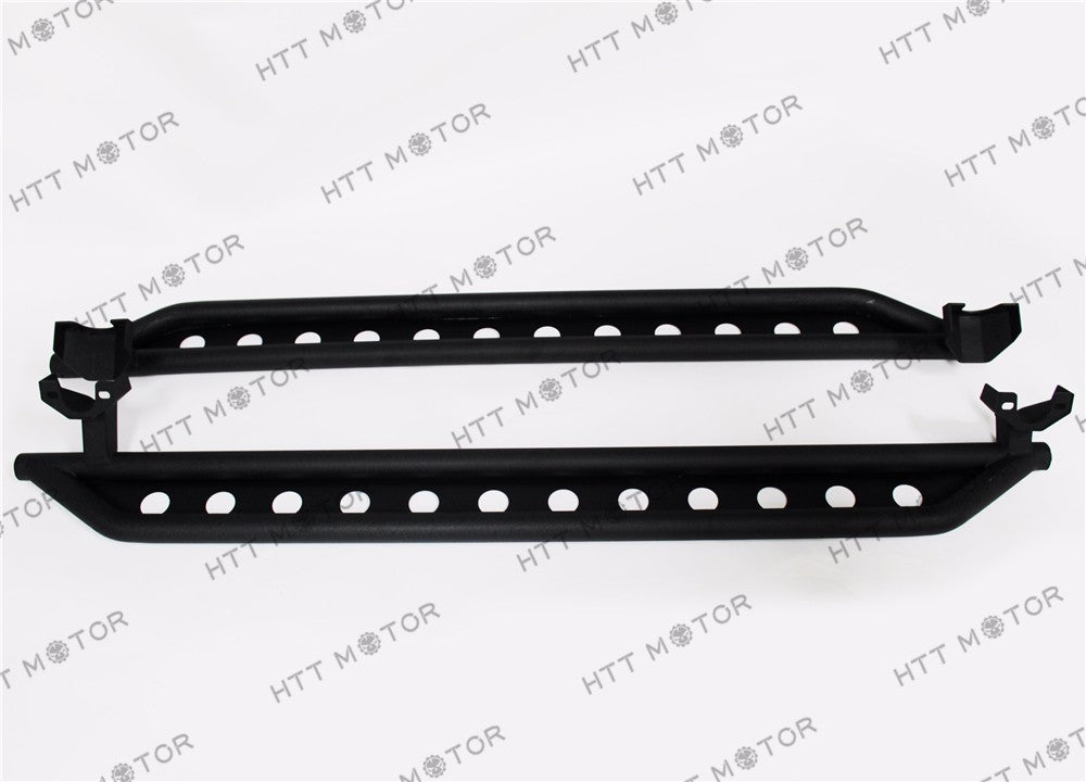 HTTMT- For 07-17 Jeep JK Wrangler All 4 Door Armor Sliders Side Rocker Guard Nerf Bar