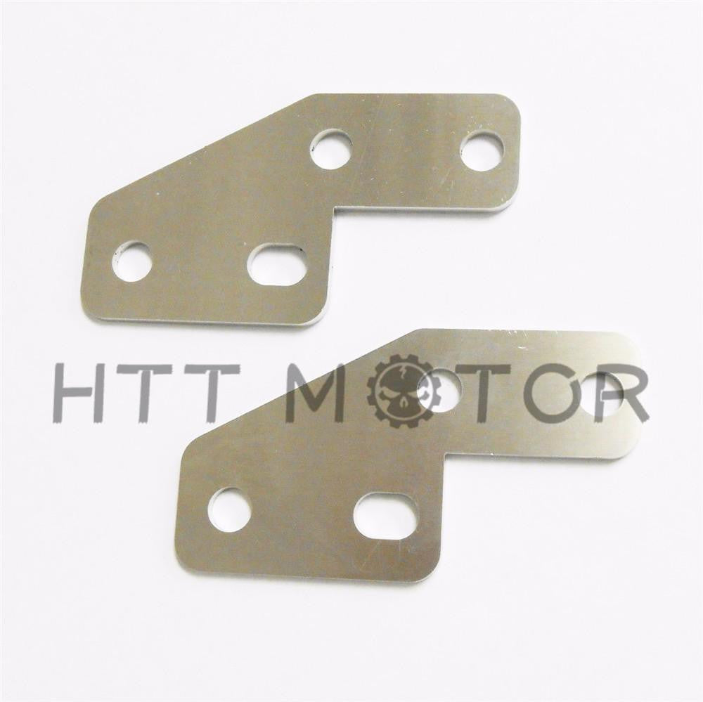 Bagger FL Rear Fender Grab Bar Eliminator Brackets For Harley Touring