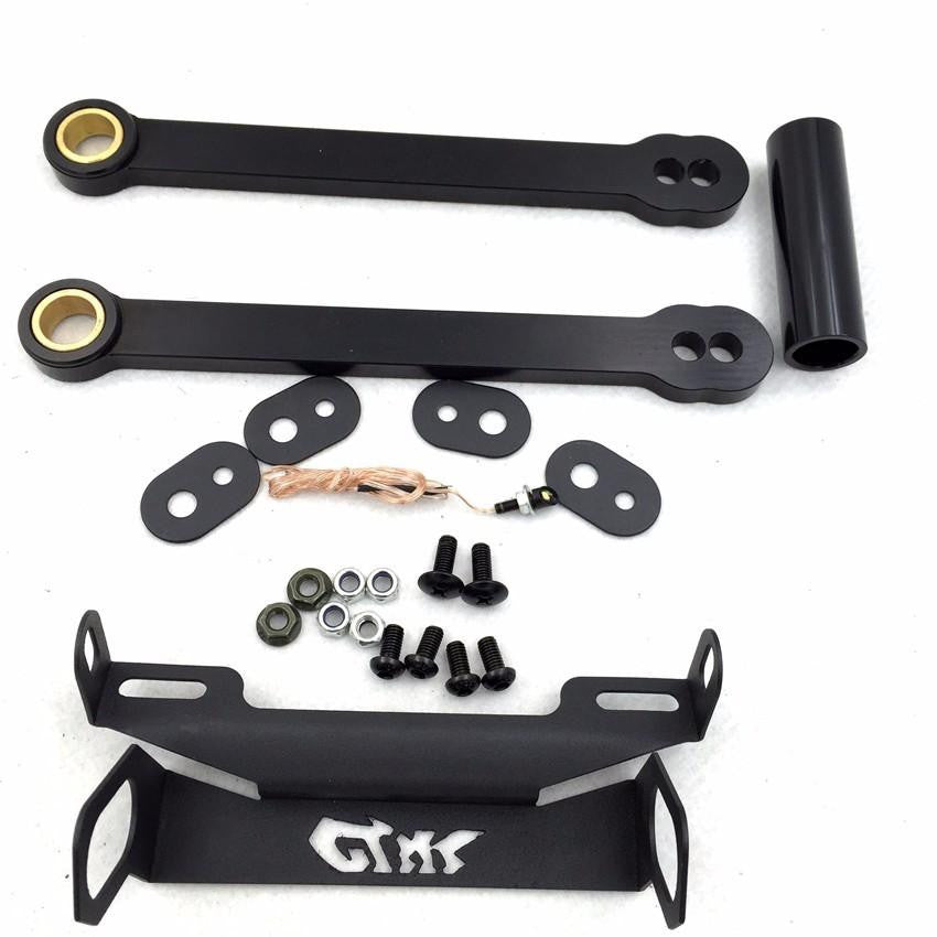 Black Lowering Links Fender Eliminators for 03-06 Honda CBR 600RR 04-0 ...