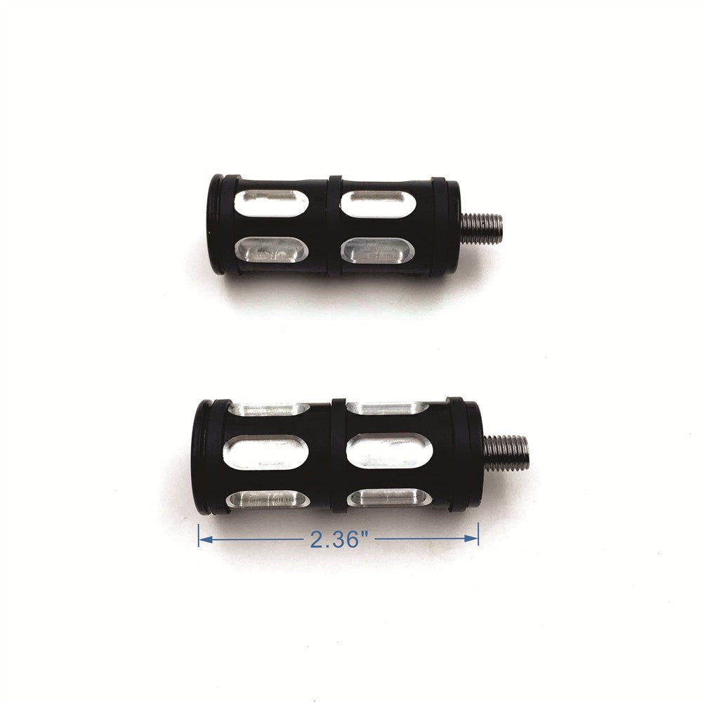 HTT- Style 101- 2 PCs Black Billet Shifter Peg For Harley Davidson all models (Heritage Softail Classic FLSTC/ Fat Boy FLSTF/ Softail Deluxe FLSTN/ Breakout FXSB/ CVO Pro Street Breakout FXSE)