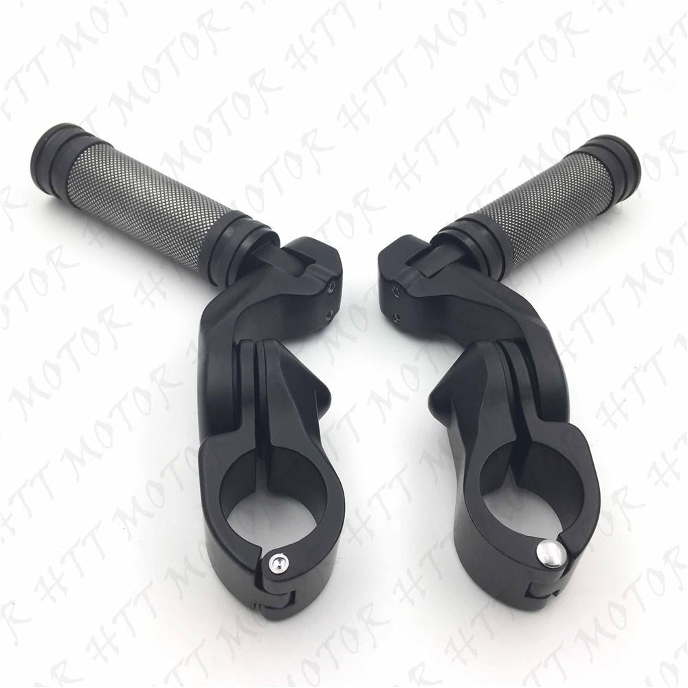 Black 2.5" Short Foot Peg Kit 1.25" Engine Guard For SuperLow 1200T XL1200T