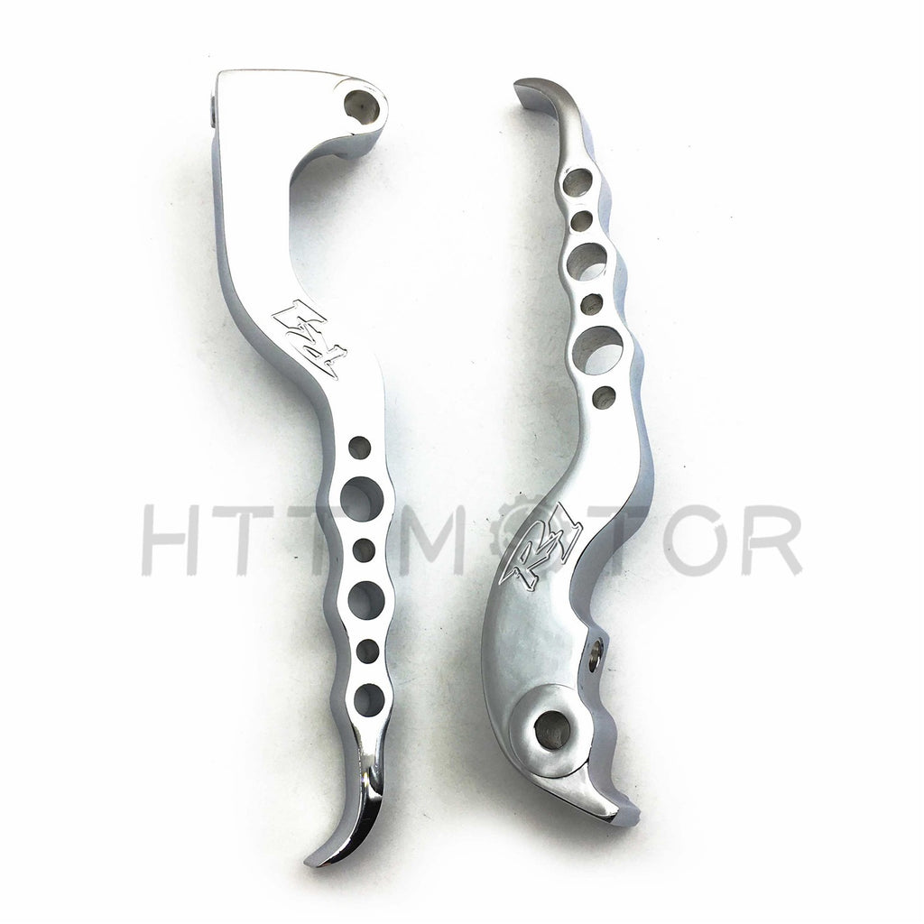 New Chrome Brake Clutch Lever For Yamaha Yzf R1 Yzf-R1 2004 2005 2006 2007 2008