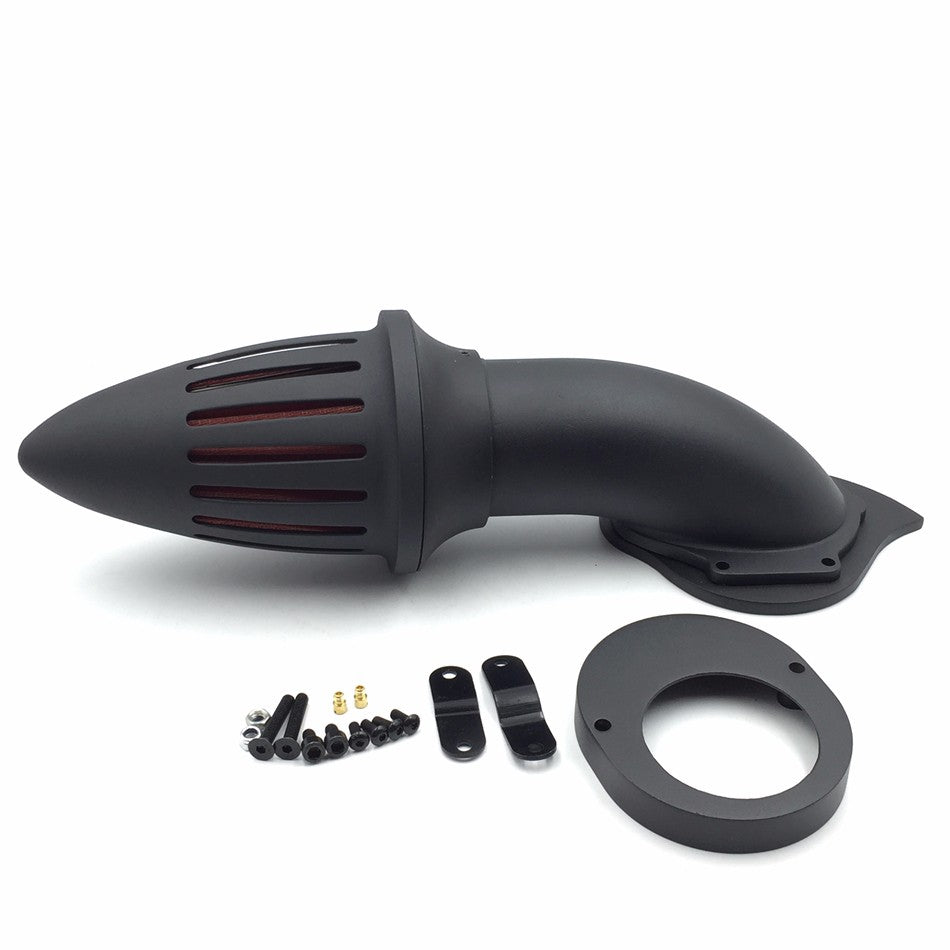 HTT Motorcycle Matte Black Air Cleaner Kits intake filter Yamaha Vstar V-Star 650 all year 1986-2012