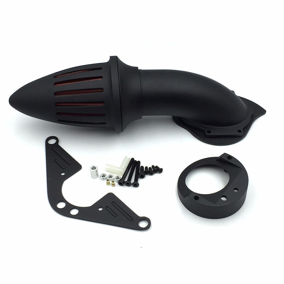 HTT Motorcycle Matte Black Bullet Air Cleaner kits for Yamaha RoadStar 1600 XV1600A 1700 XV1700 1999-2012