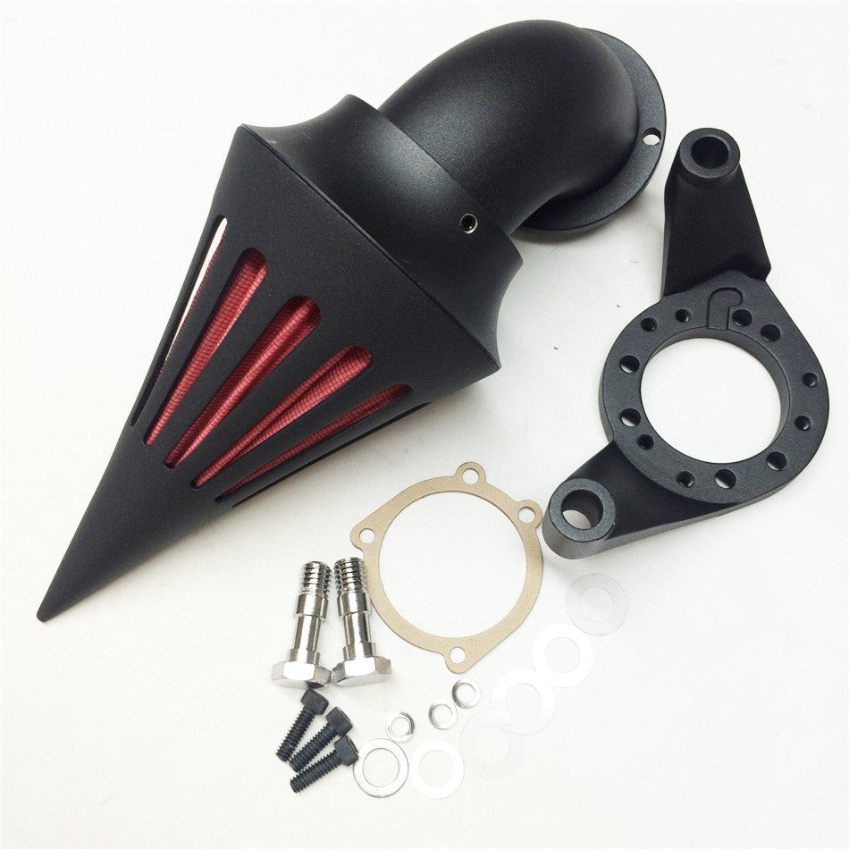 New Air Cleaner Intake Filter Kit For Harley Cv Carburetor Delphi V-Twin Black