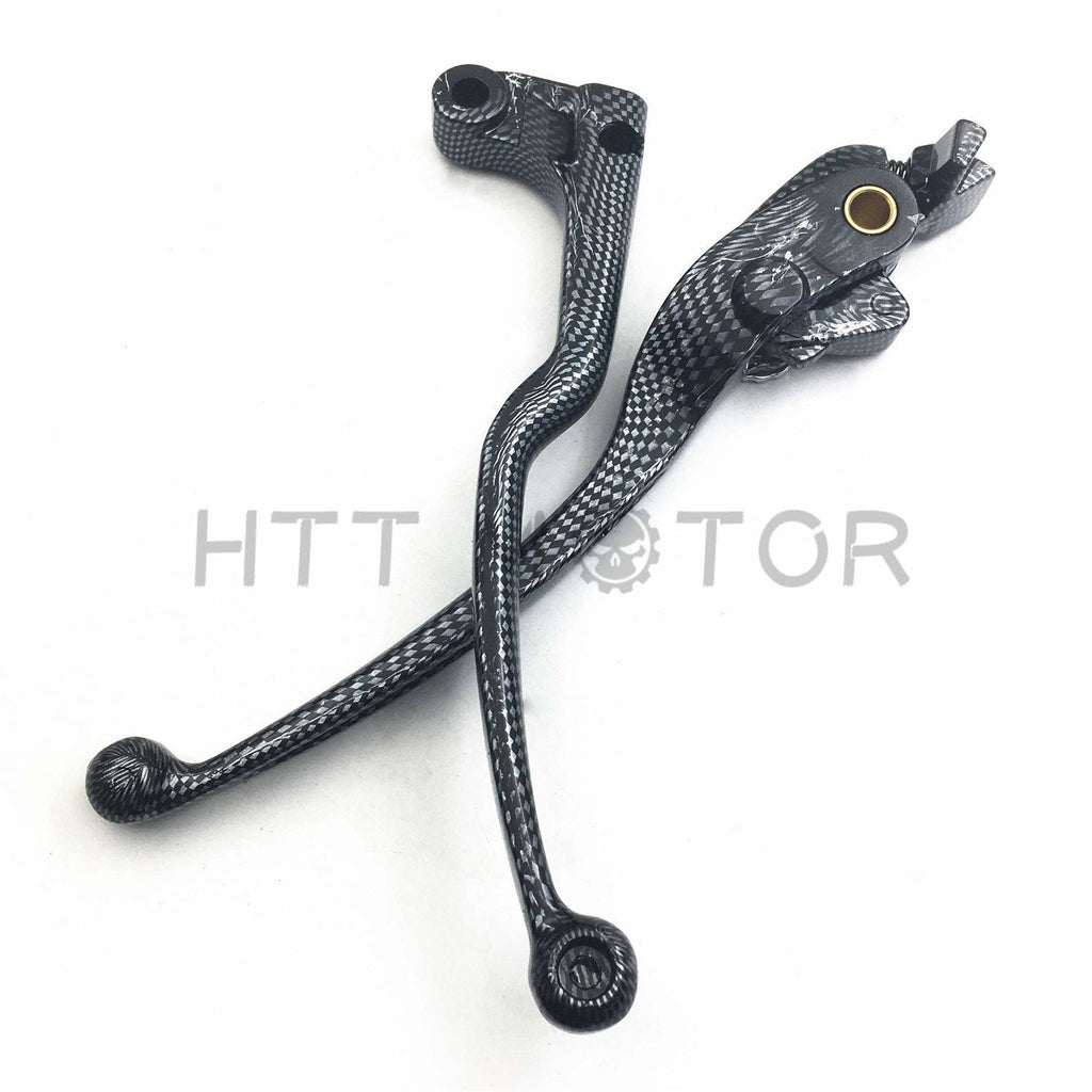 Carbon brake clutch hand levers for Honda CBR600RR CBR 600 RR 2003 2004 2005 2006