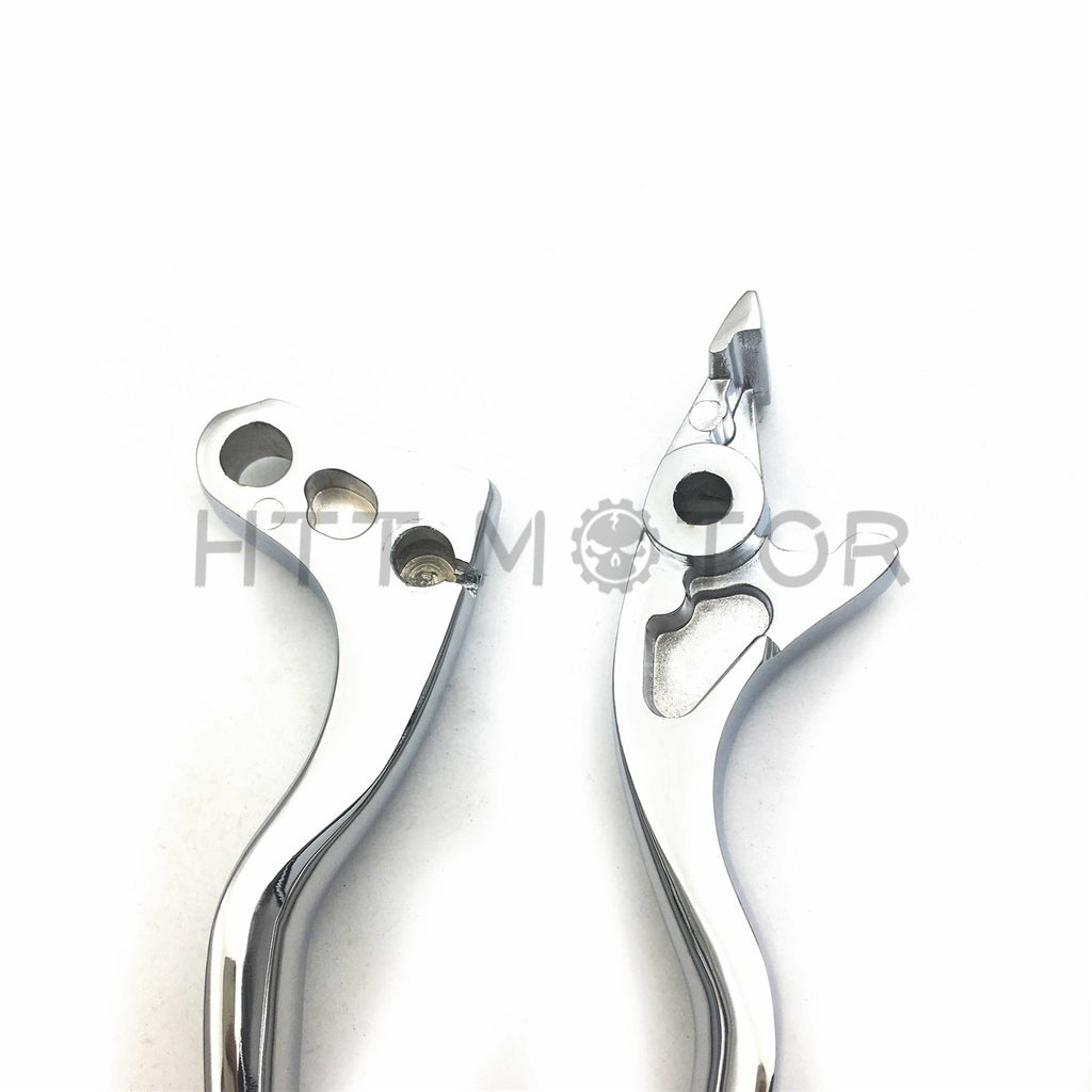 New Chrome Brake Clutch Skull Lever For Honda Cbr900Rr Vtx1300 Vt1300 Vt1100 Ace