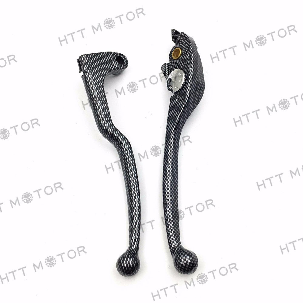 HTTMT- Carbon New Hand Levers Brake Lever Clutch For Honda CBR 954RR 954 RR (2002-2003)