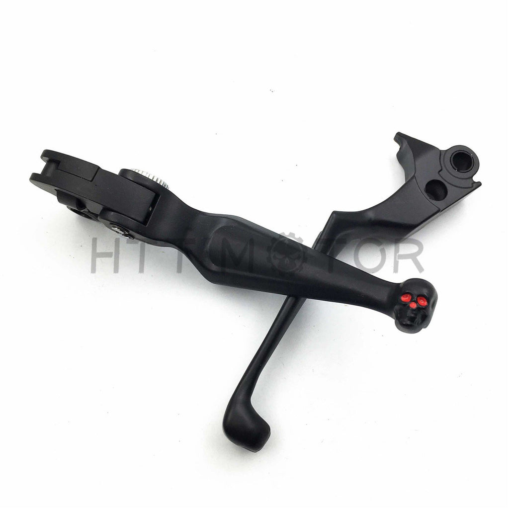 Brake Clutch Levers For Harley Flhtci Flhtcui Flhti Flstci Flhri Flstsb Flstc BLACK