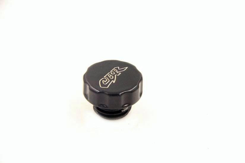 HTT Motorcycle Black Brake Fluid Reservoir Cap Cover "CBR" Engraved For Honda CBR 600 F2 F3 F4 F4i/ 600RR / 900RR / 929RR / 954RR / 1000RR