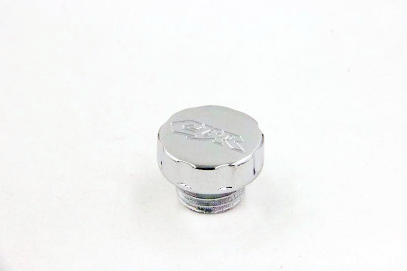 HTT Motorcycle Chrome Brake Fluid Reservoir Cap Cover "CBR" Engraved For Honda CBR 600 F2 F3 F4 F4i/ 600RR / 900RR / 929RR / 954RR / 1000RR