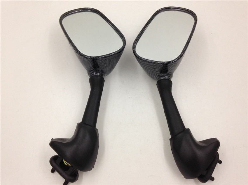 Oem Replacement Racing Mirrors For Yamaha Yzf R6 Yzfr6 Yzf-R6 2001 2002 Carbon