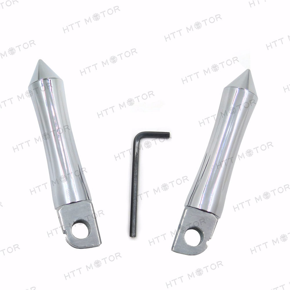 HTTMT- Chrome Footpegs For 1992-1993 Suzuki GSXR600/1993-1997 Suzuki GSXR750