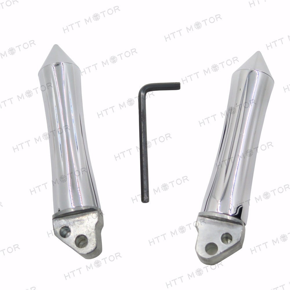 HTTMT- Chrome Footpegs For 1997-1999 Suzuki GSXR600 GSXR750/1997-1999 Suzuki TL 1000S