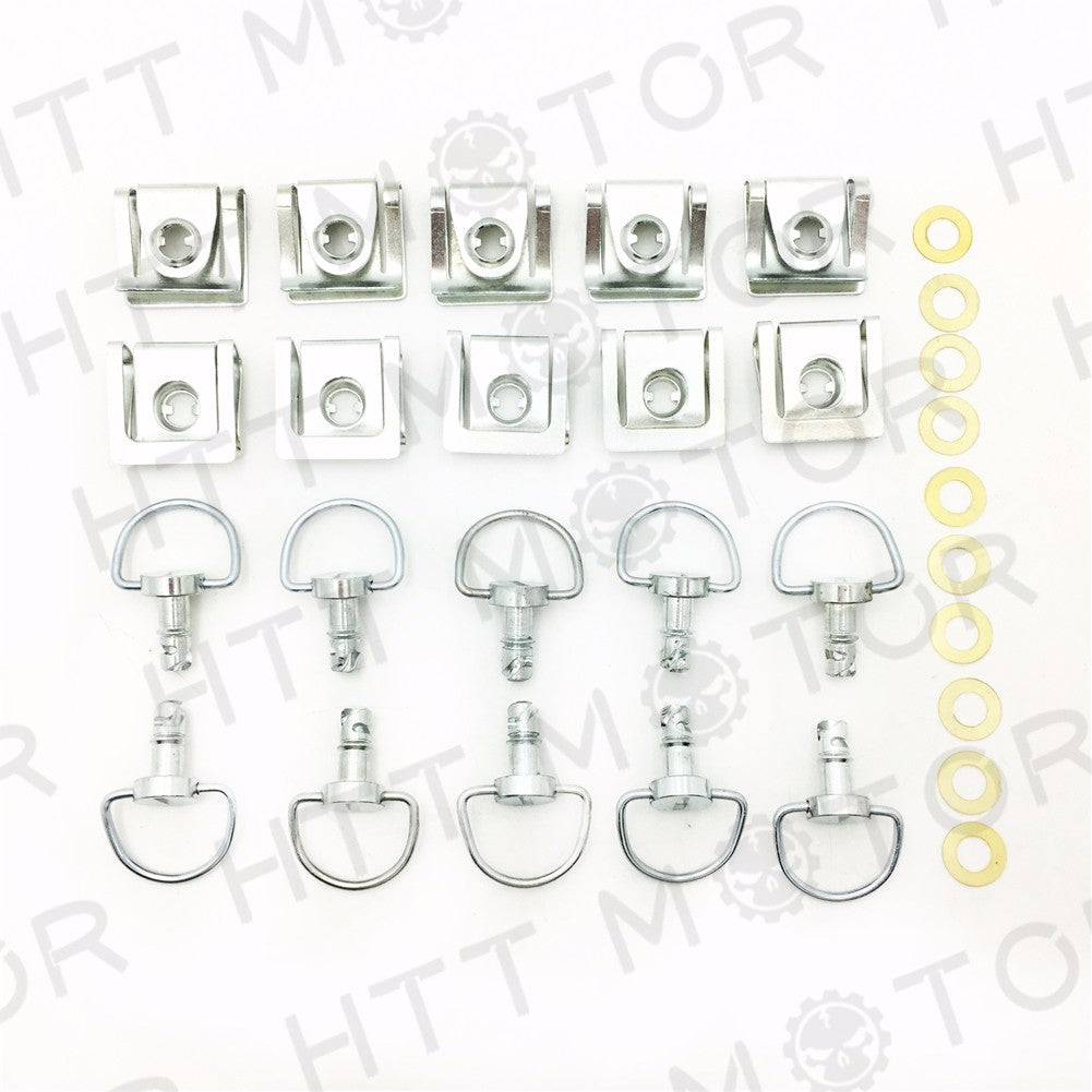 HTT- 1/4 Turn Quick Release Fasteners 15mm Turn Race Fairing Quick Release Fasteners