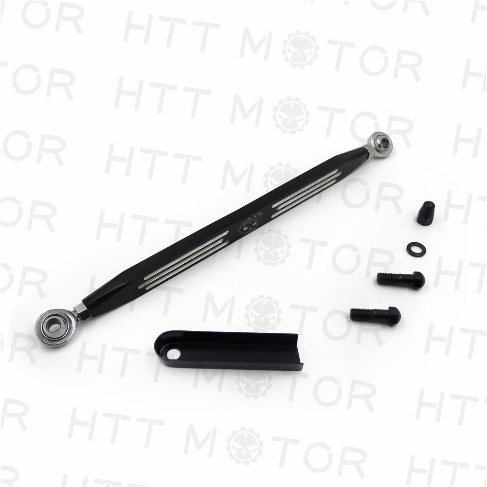 CNC Skull Shift Linkage for Harley Street Glide Trike FLHXXX Electra Glide Classic EFI FLHTCI FLHT Black