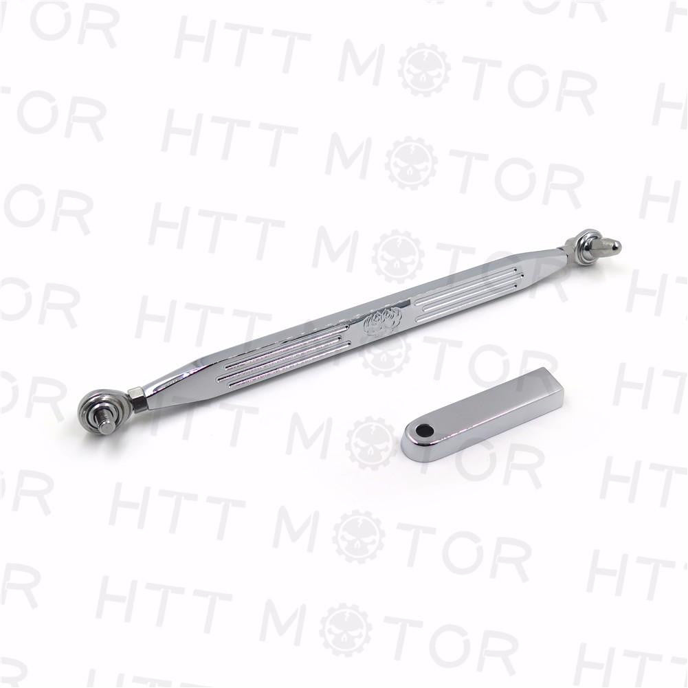 CNC Skull Shift Linkage for Harley Street Glide Trike FLHXXX Electra Glide Classic EFI FLHTCI FLHT CHROME