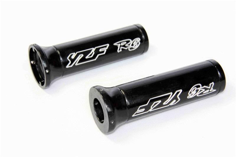 Custom Aluminum Handlebar Grips For Yamaha Yzf-R6 Yzf R6 Yzfr6 1982-2013 Black