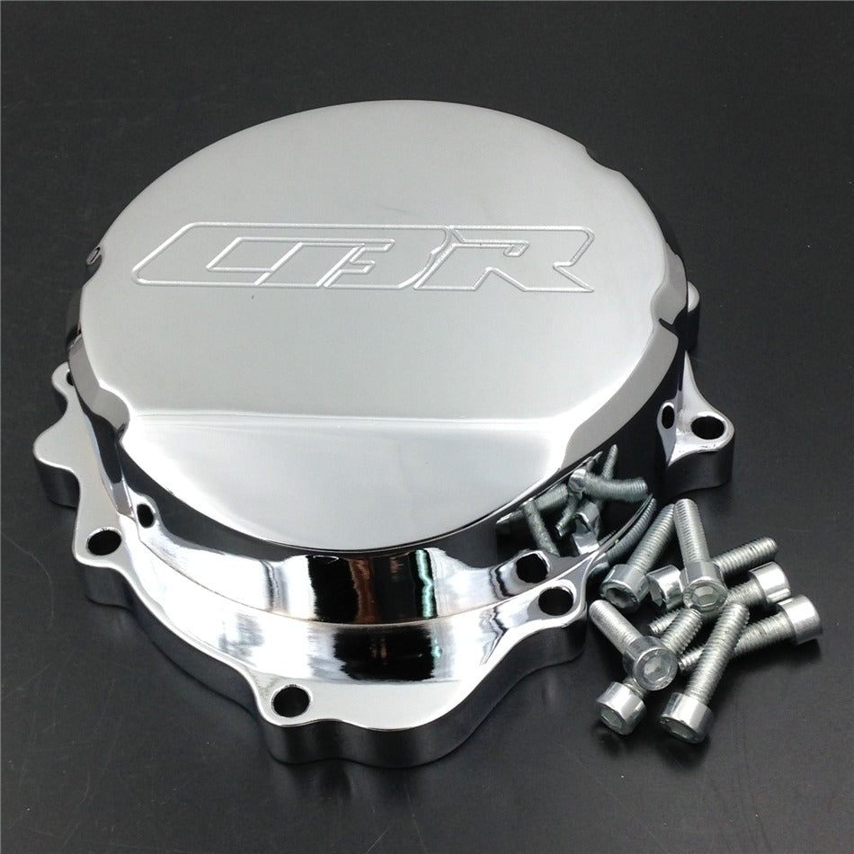 HTT- Billet Aluminum Motorcycle Engine Stator Cover For Honda CBR600RR / F5 2007-2014 Chrome Left