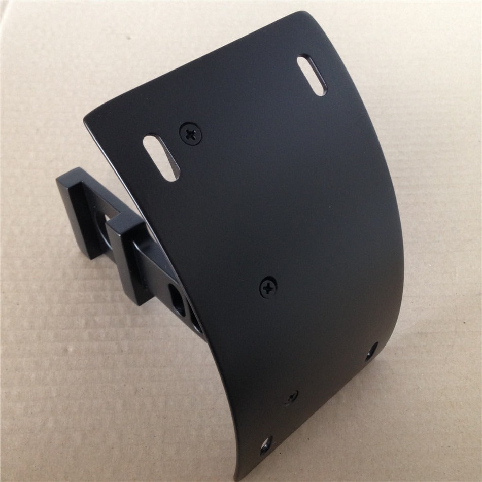 HTT Motorcycle Black Vertical Curved Mount License Plate Bracket Tag Holder For Suzuki 2001-2010 GSX-R 600/2000-2010 GSX-R 750/2001-2008 Suzuki GSX-R 1000