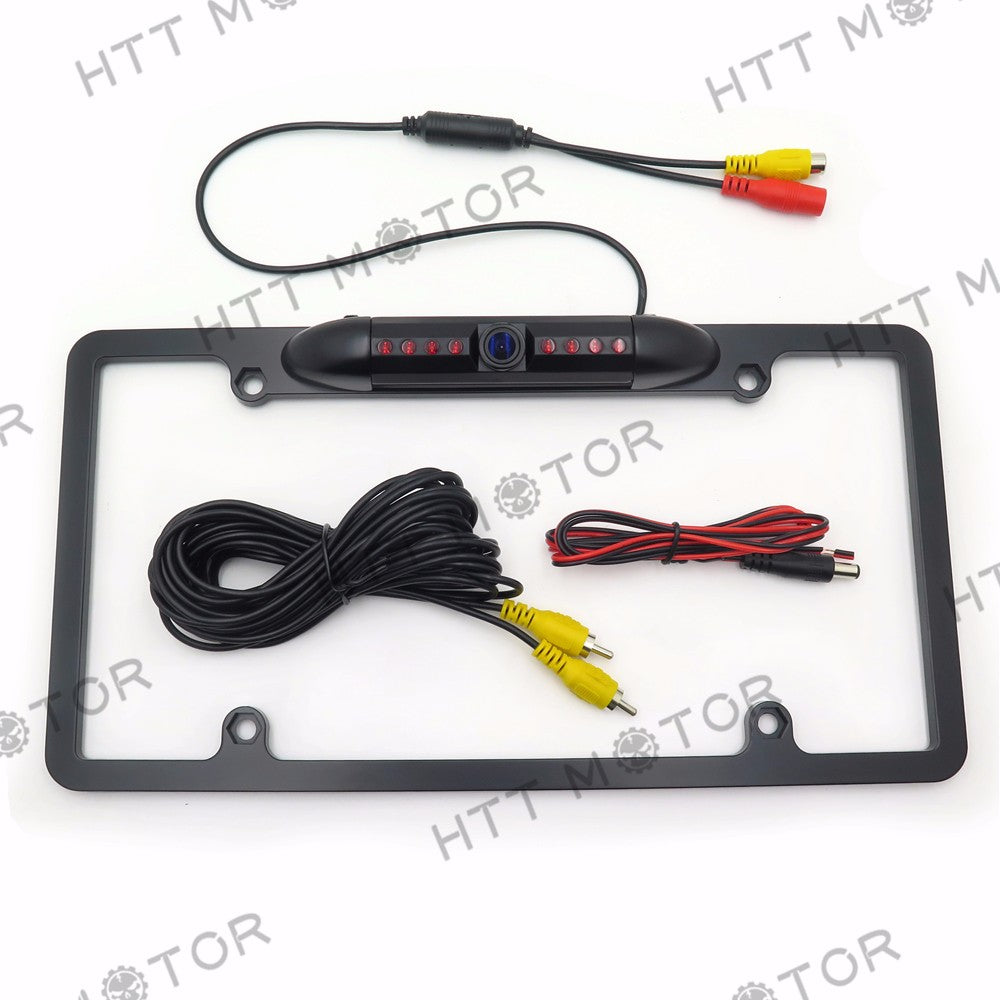 HTTMT- 170?? Viewing Angle Universal Car License Plate Frame Mount Rear View Camera