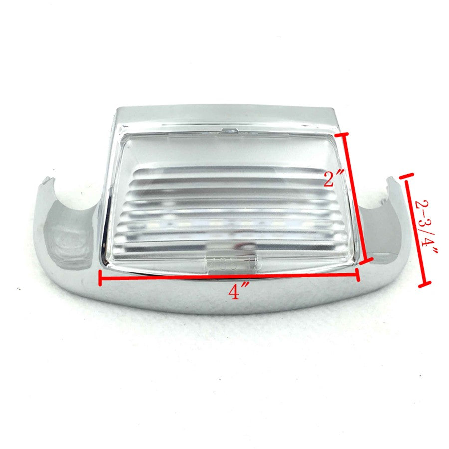 HTT Motorcycle Clear Front Fender Tip Light With Brake light Turn signal For Harley Davidson Touring FLHT/FLT/FLHS/FLHR(1980-2008) FLSTC(1986-2008) FLSTN(1993-1996)