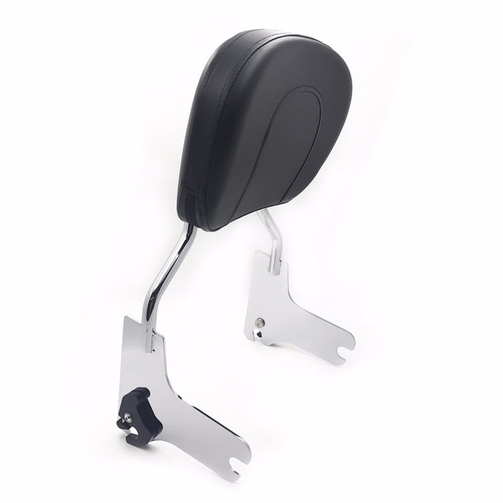 HTTMT Skull Detachable Backrest Sissy Bar for 97-08 Touring Electra Glide Road Glide