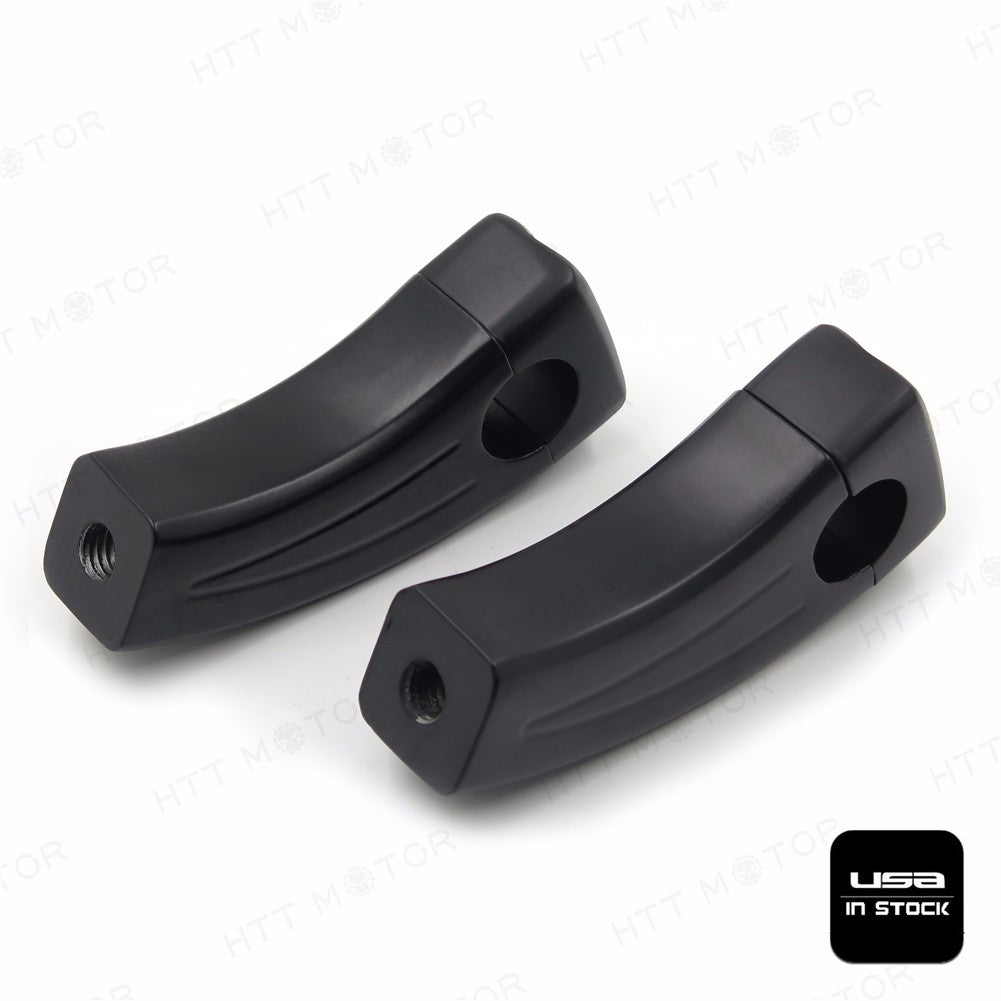 HTTMT- Black Handlebar Risers For Honda Shadow VT750 1100 VTX 1300 GL1800 Aero Spirit