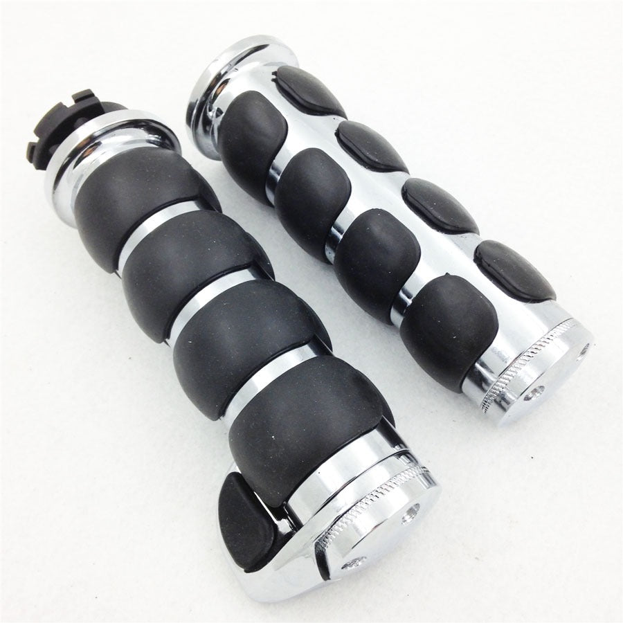 HTT- 1 Pair Motorcycle Rubber Hand Grips 7/8" 22mm For Honda CBR 600 F3 F4i 900 929 954 1000 RR/ Yamaha FZR YZF 600 600R R1 R6 R6S