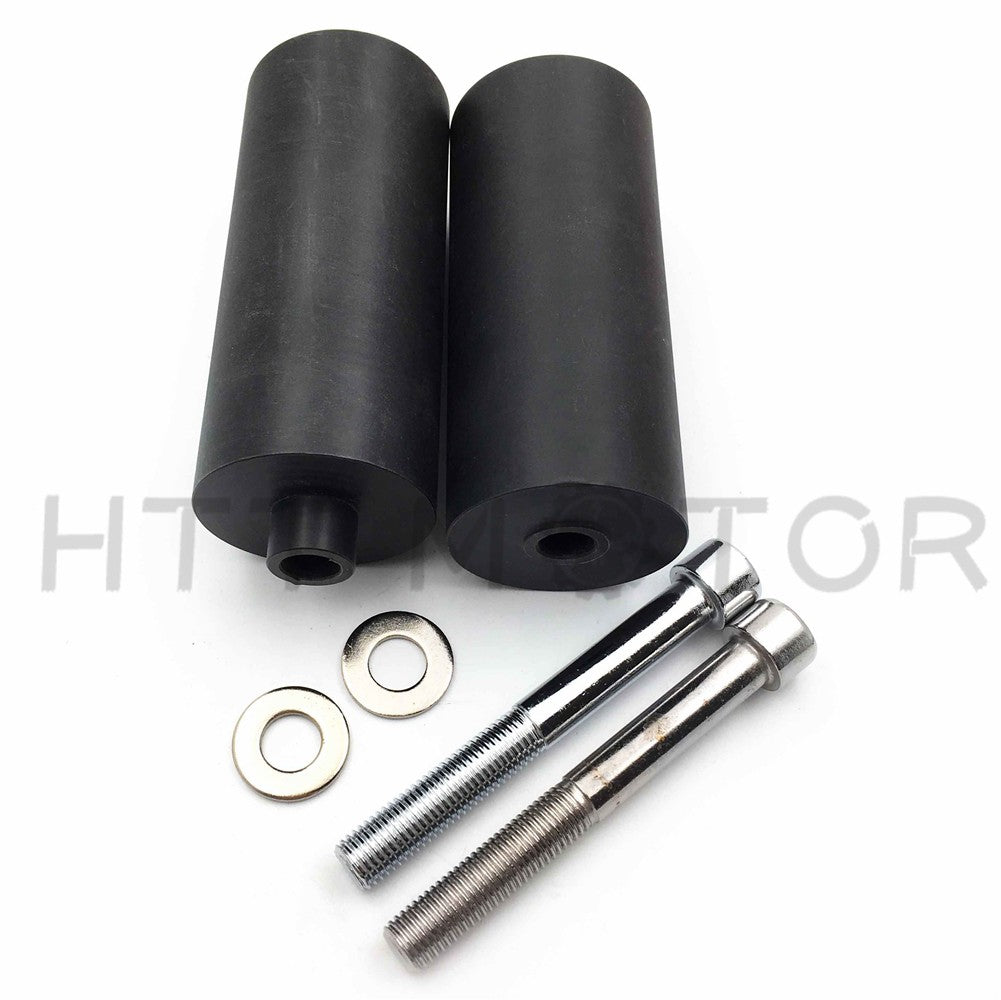 No Cut Long Extended Frame Slider For 1996-2007 Yamaha Yzf 600R Thundercat Black