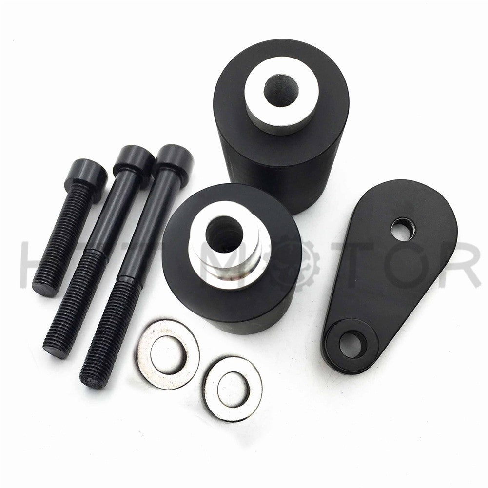 No Cut Frame Slider Protector Fit For 2003-2005 Yamaha YZF R6 2006-2009 R6S BLK