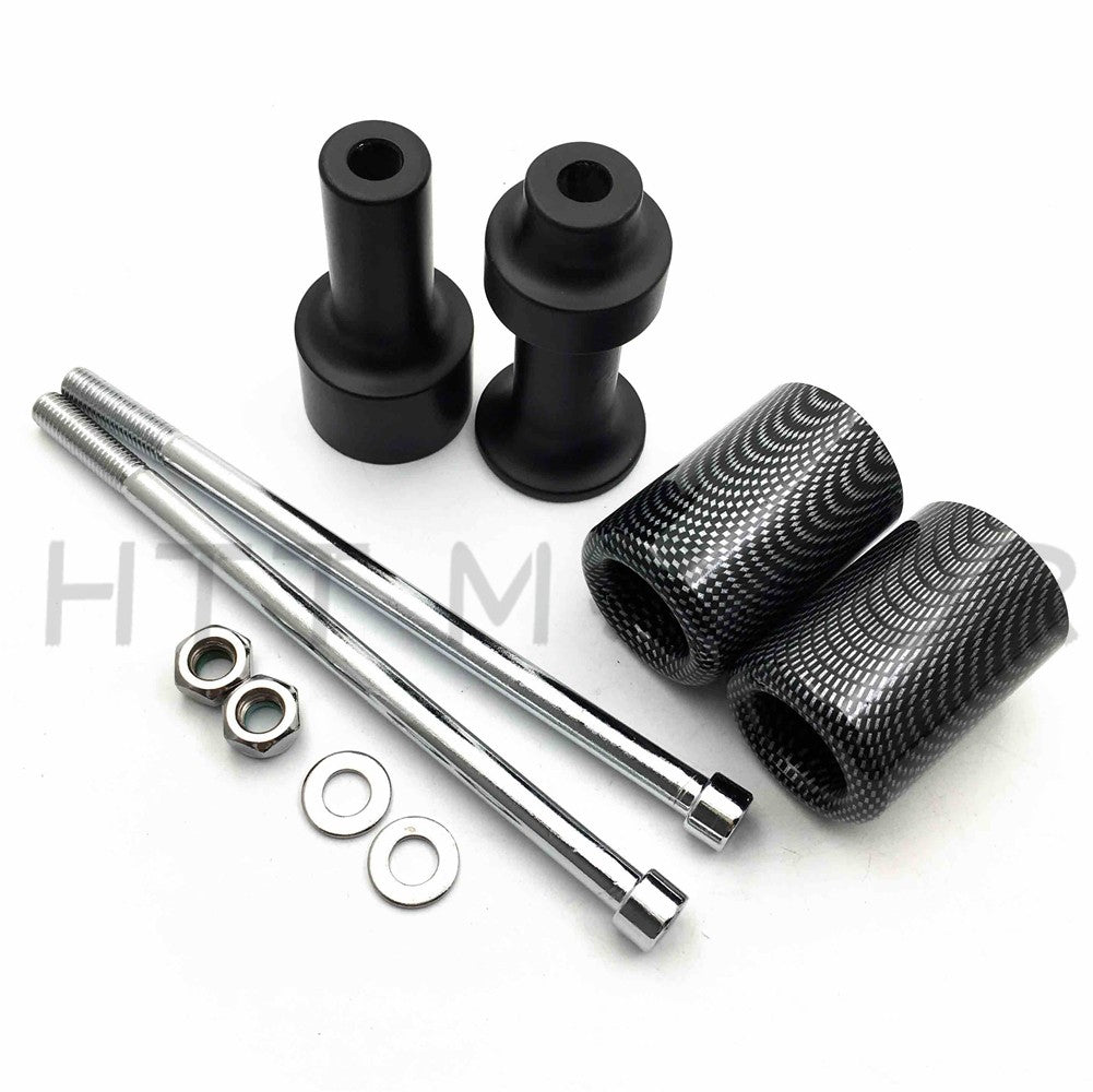 No Cut Frame Slider Protector For 2003 2004 2005 2006 Kawasaki Z1000 Carbon