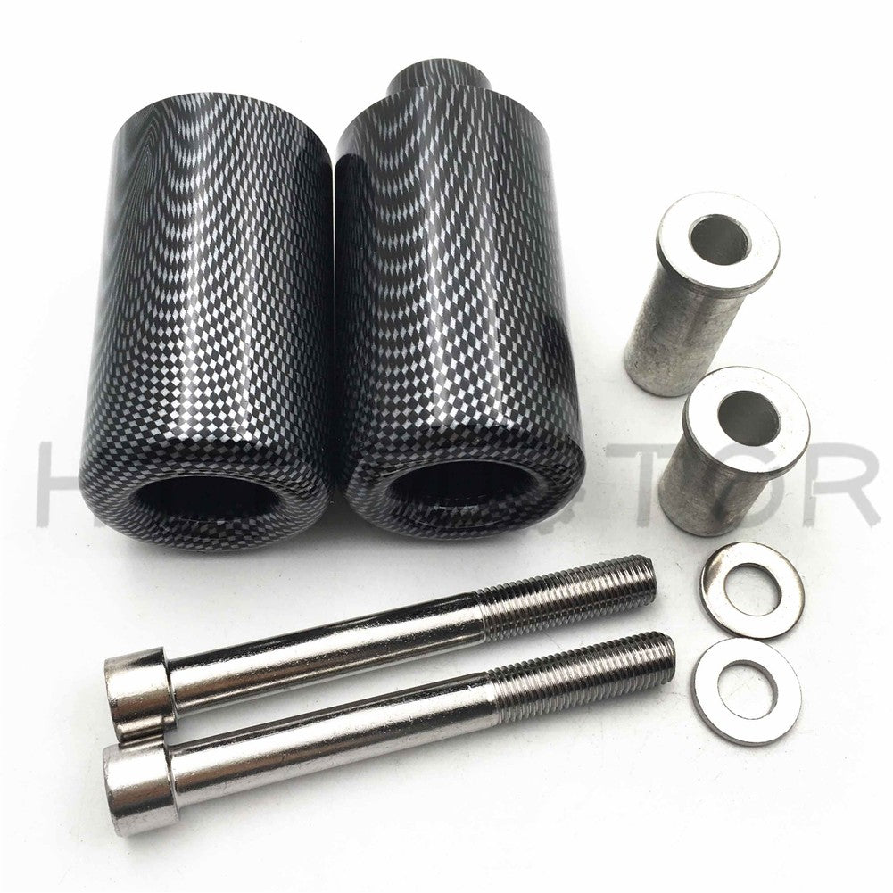 No Cut Frame Slider Crash Protector For 2007 2008 Suzuki Gsxr 1000 Gsx-R Carbon