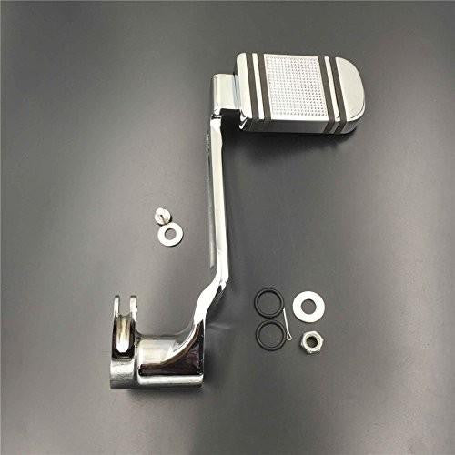 Hollow-Out Brake Pedal Foot Lever Footpeg Fit 14-16 Road King Street Glide Chrome