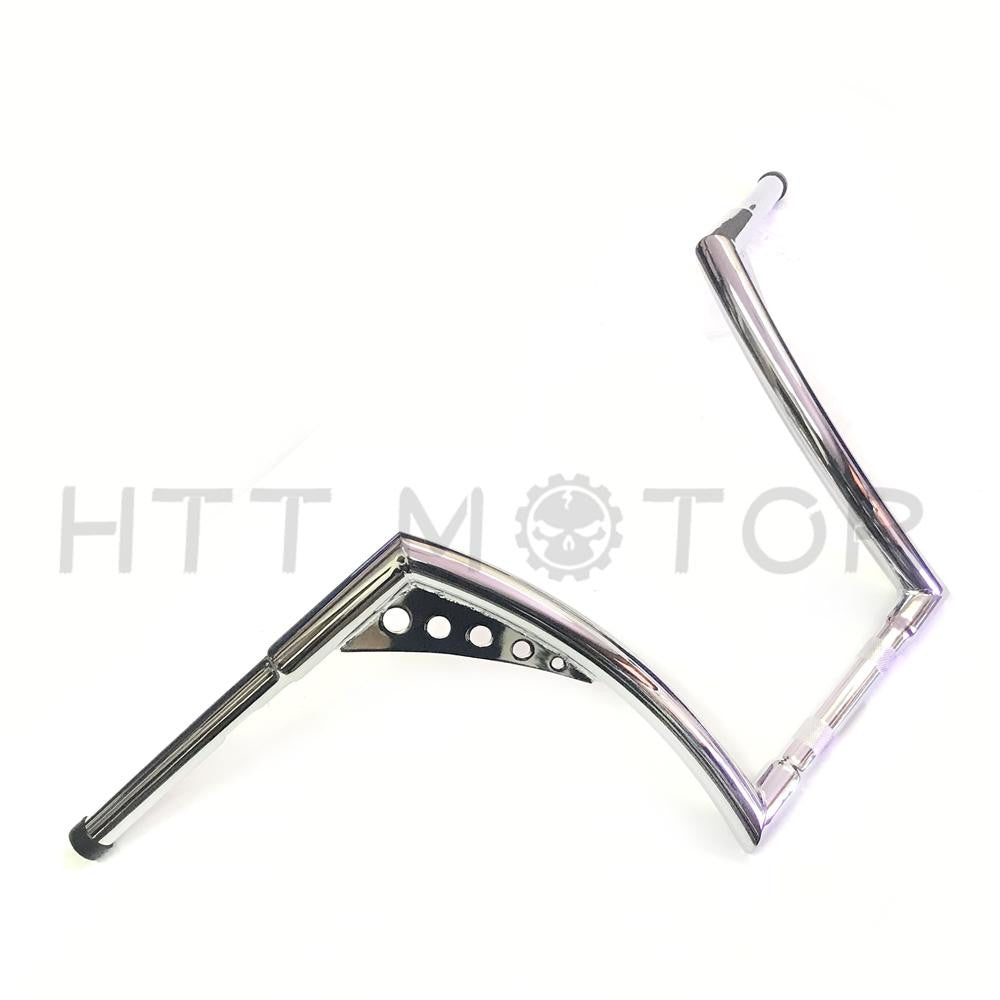 Ape Hangers Bars Fat 1-1/4" 12" Rise Handlebars Fpr Harley Softail Sportster XL