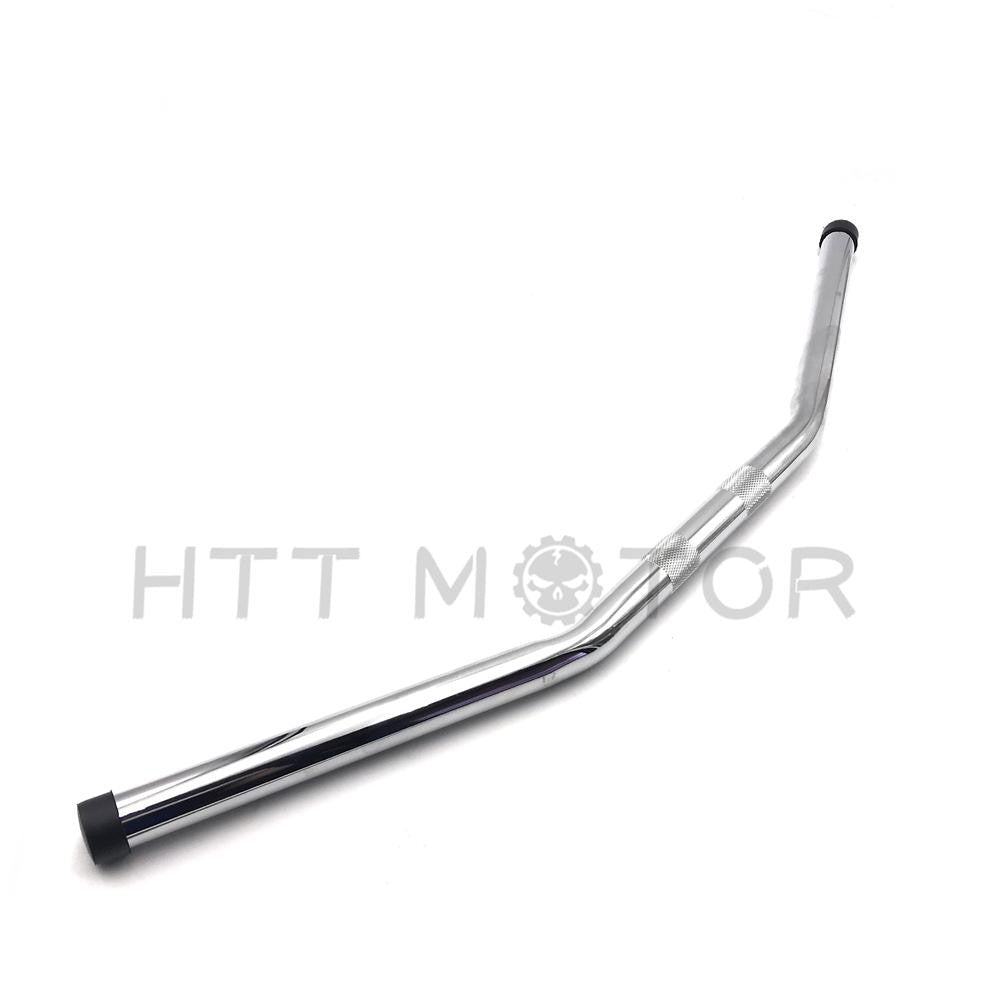 Chrome 1" Drag Bar Handlebar For Harley Sportster XL Softail Dyna Chopper Bobber