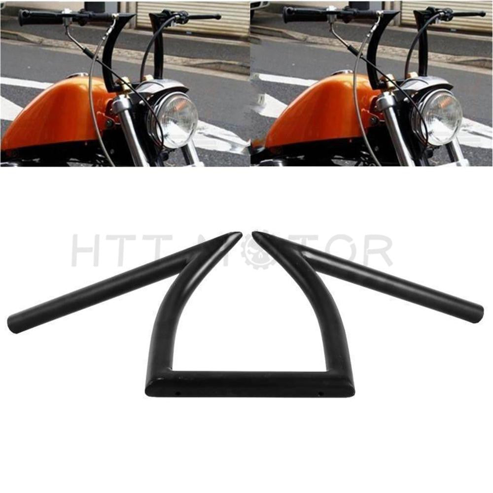 1" Drag Handlebar Z Bars For Harley Chopper Bobbe Sportster XL 1200 883 Custom