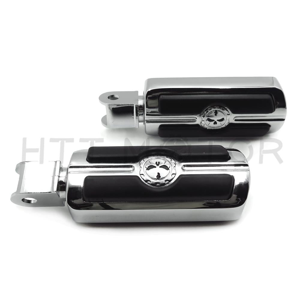 Custom Skull Footpegs for Honda Stateline Shadow VLX VTX1300C VTX1800C VTX1800F