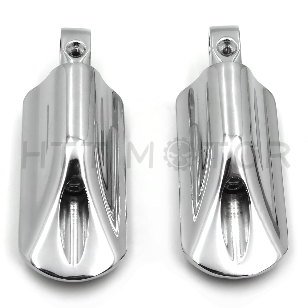 Skull rubber Footpeg For Suzuki Boulevard Intruder S83 VS1400 Marauder 800 VZ800