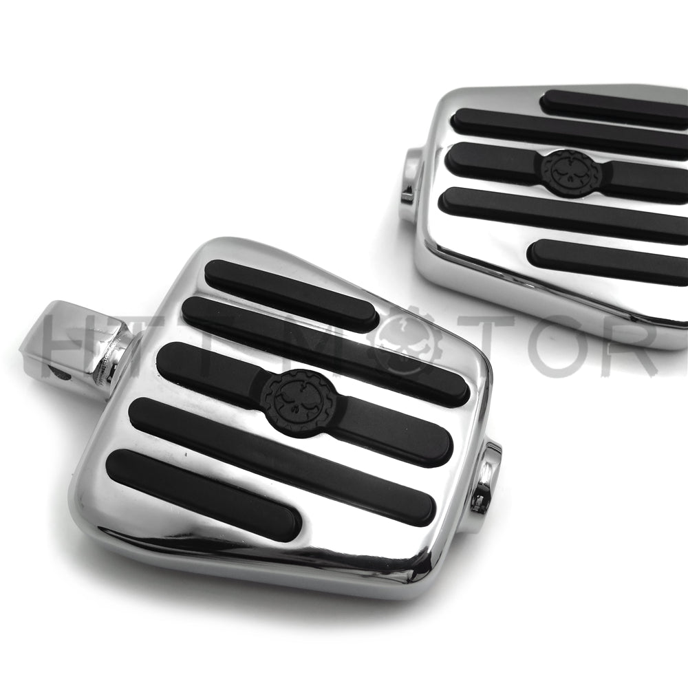 Skull peg Footpegs for Kawasaki Vulcan Suzuki Boulevard Marauder Yamaha V-Star 250