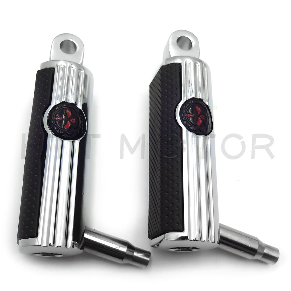 Suzuki Boulevard Intruder S83 VS1400 Marauder 800 VZ800 Skull Footpeg footpegs