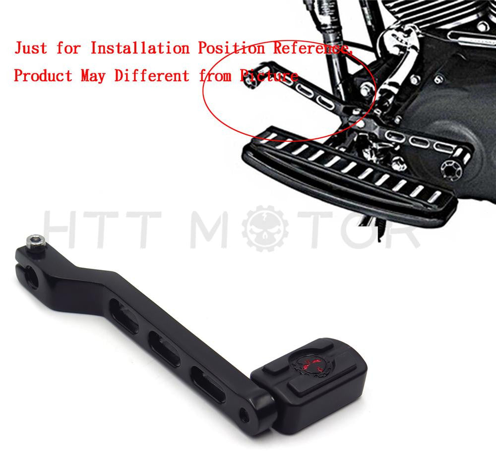 1pc Brand New Black Toe Shift Lever SKULL Shifter Peg For Harley Road King 88-18