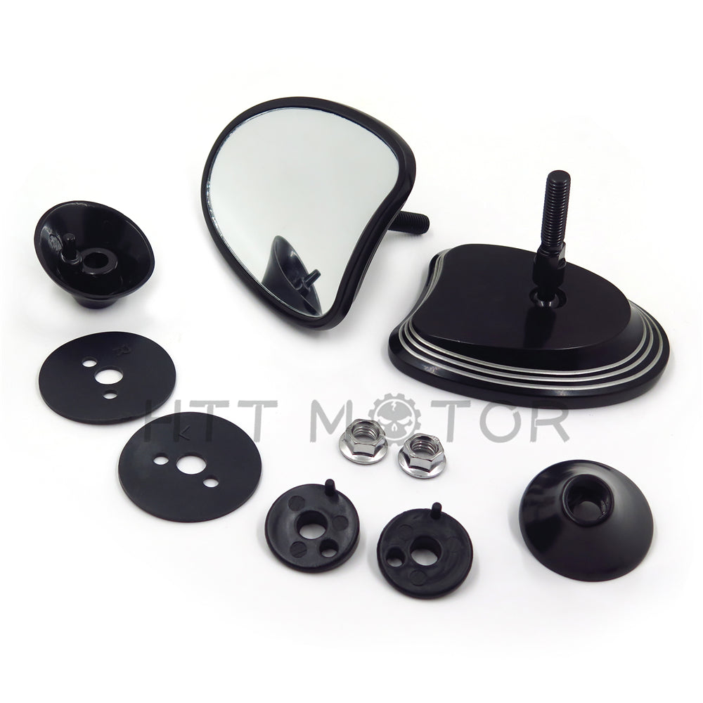 HTTMT- Tapered Fairing Mount Mirrors For Harley Electra Street Glide Ultra Limited 14+