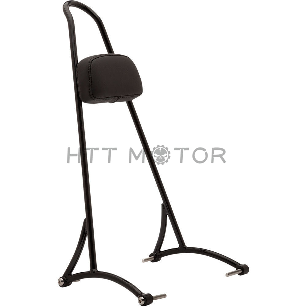 HTTMT- 20" Tall Black Sissy Bar for 2004-2015 Harley Sportster Nightster Iron