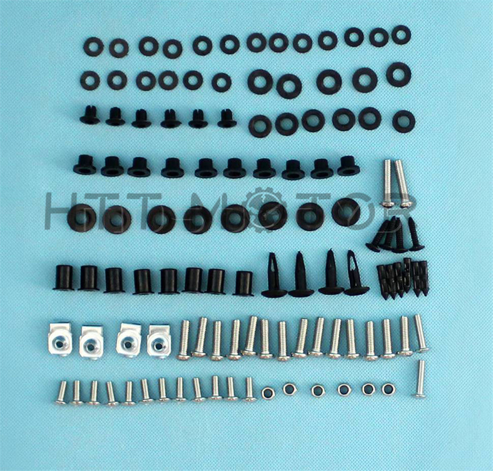 HTTMT- Fairing Bolt Kit Body Work Screws Nuts Fasteners For Honda CBR 600 F4 F4i 99-07