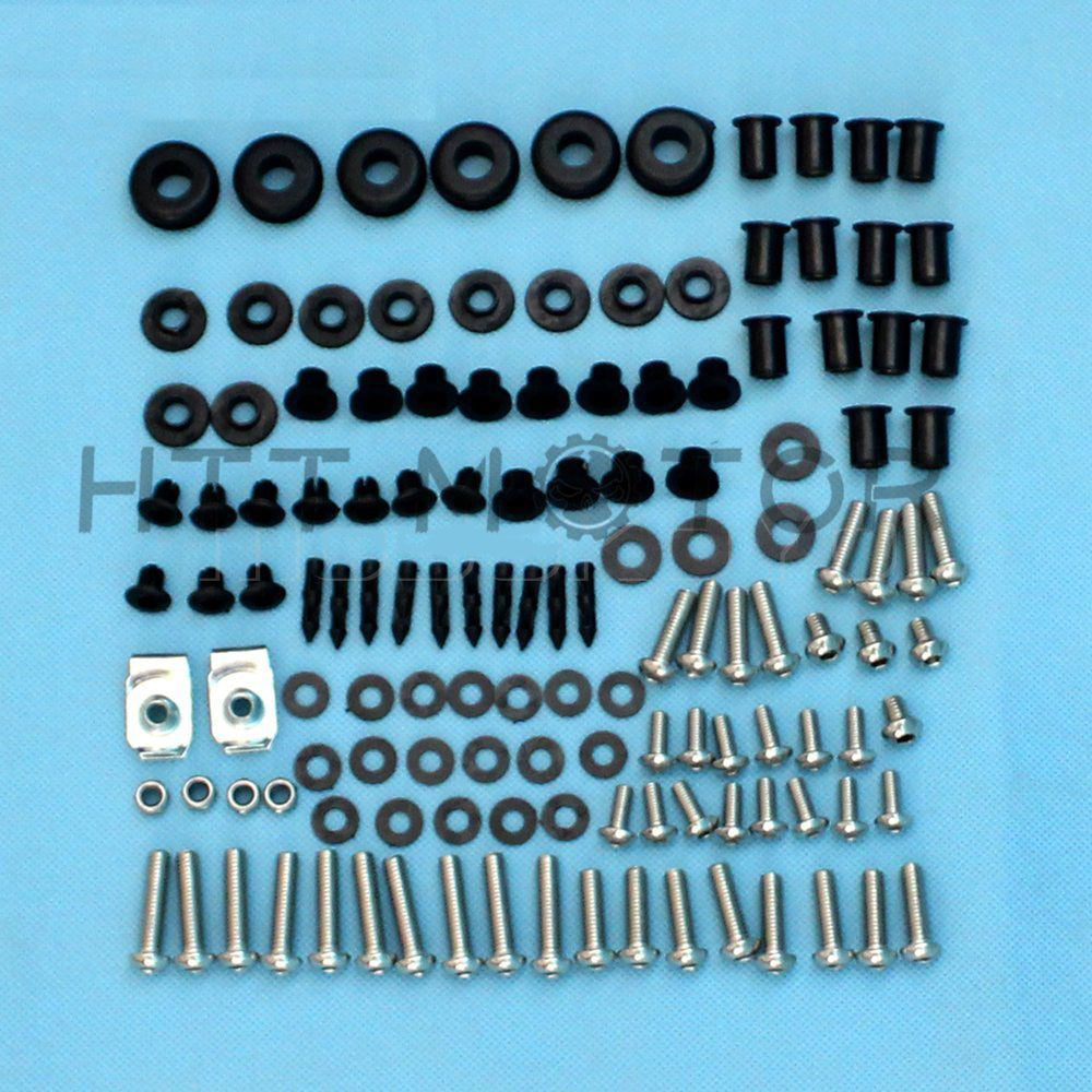 HTTMT- Complete Fairing Bolt Kit Body Screws Set For Honda CBR1000RR 2004-2005 Custom