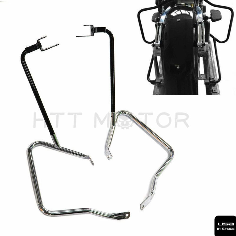 2014-2017 Saddlebag Bracket Guard Bars For Harley Touring Street Road Glide FLHX