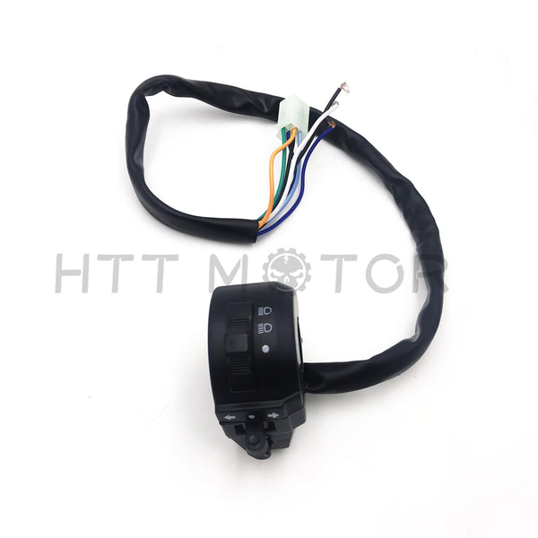 HTTMT- UNIVERSAL HEADLIGHT TURN SIGNAL HORN SWITCH MOTORCYCLE CAFE RACER DUAL SPORT ATV